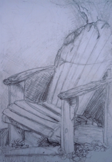 The Old Chair - Sketchbook