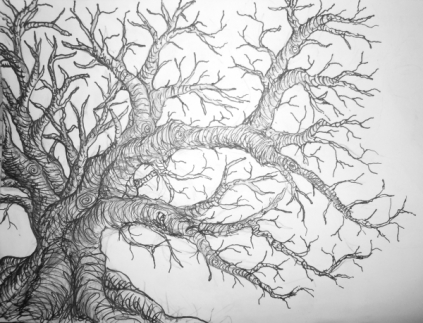 Preliminary Tree - Sketchbook